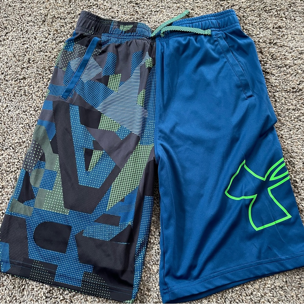 Under Armour athletic shorts. Youth Large.